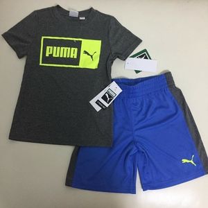 Puma boy active performance shorts set 4020